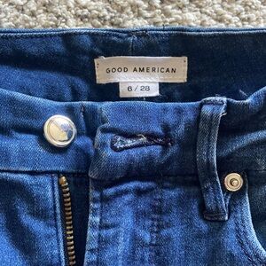 Good American good waist skinny jeans